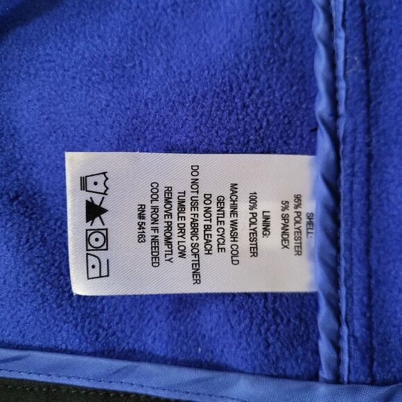 Calvin Klein Performance Jacket Hood Quarter Zip Black Kangaroo Pocket L - Picture 10 of 10